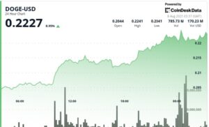 DOGE Surges 8% as Whale Buying Signals Bullish Breakout