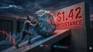 XRP Price Upside Threatened as $1.42 Emerges Key Resistance