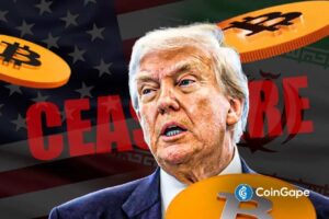 BREAKING: Bitcoin Price Surges on US-Iran 45-Day Ceasefire Talks, Trump’s Press Conference