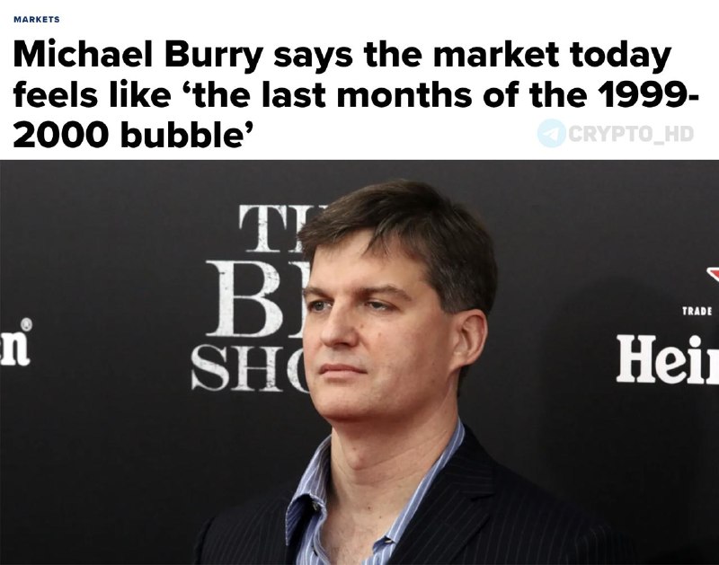 Michael Burry AI Bubble Warning: Big Short Investor Sounds Alarm