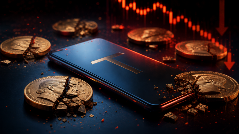 TRUMP Token Down 5% Ahead of Handset Launch Next Week