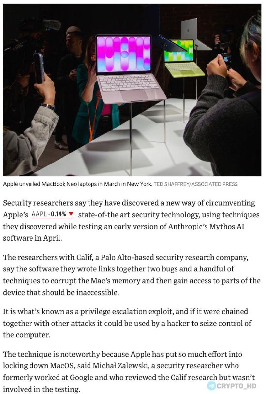 AI Bypasses macOS Security: WSJ Exposes Critical Flaws