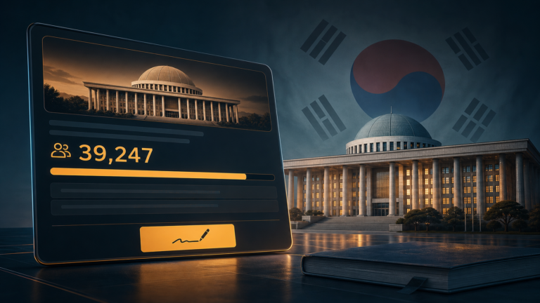 South Korea Petition to Scrap Crypto Tax Surpasses 39,000 Signatures!