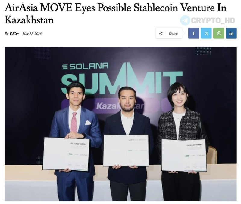 AirAsia MOVE Solana Kazakhstan Payments: Fly Smarter
