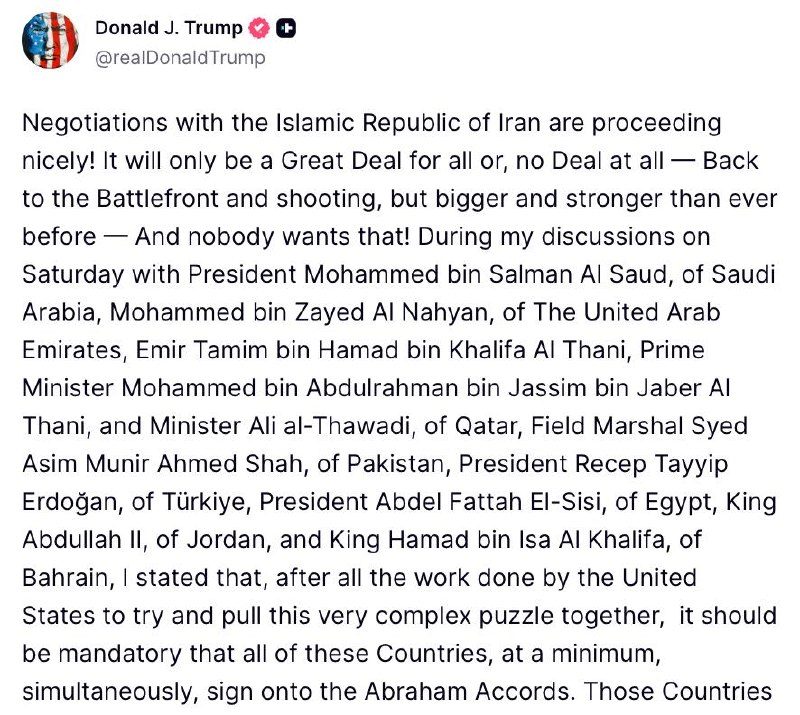 Trump on Abraham Accords & Iran: What He Said & Why It Matters