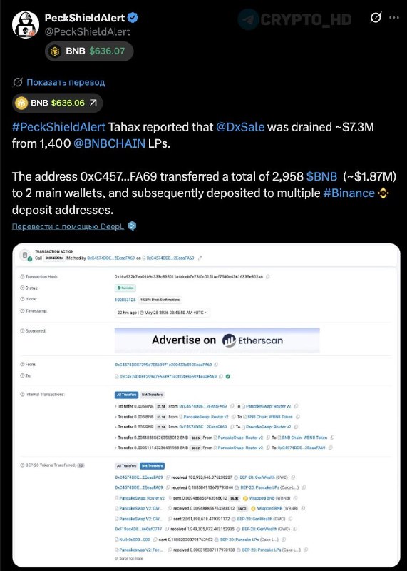DxSale Liquidity Pools Hacked: What You Need to Know Now