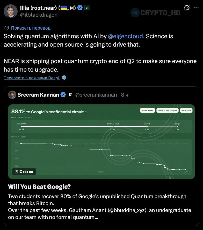 NEAR Protocol Quantum Cryptography: Securing the Future