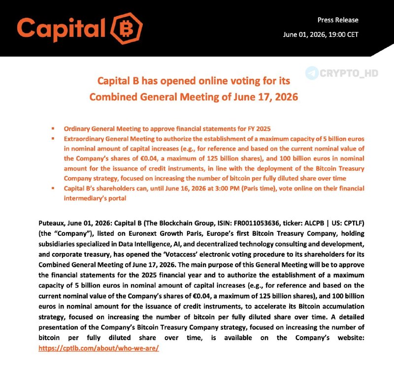 Capital B Bitcoin Acquisition Plan: Your Guide to Crypto Growth