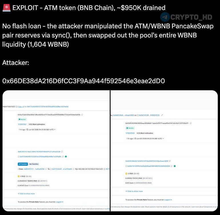 PancakeSwap ATM/WBNB Pool Hack: What You Need to Know NOW!