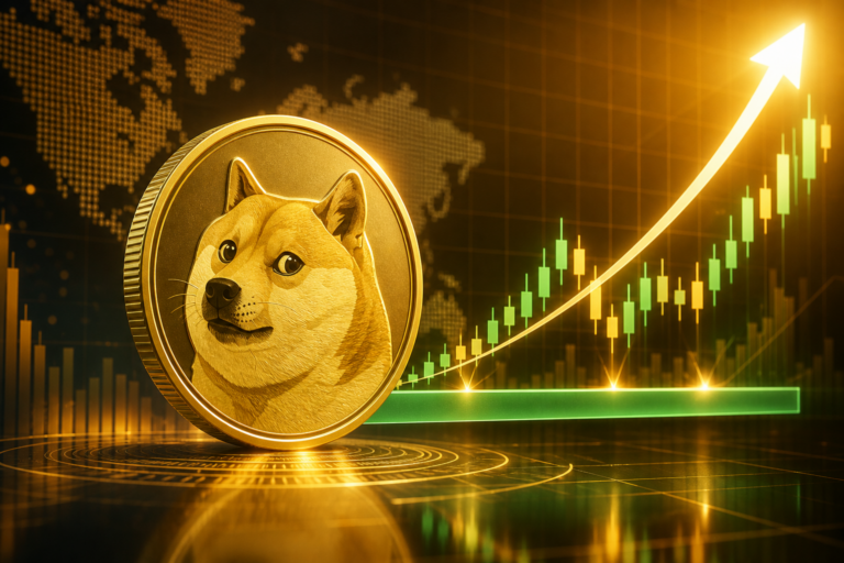 Dogecoin Cup And Handle Taking Shape – Big Move Incoming?