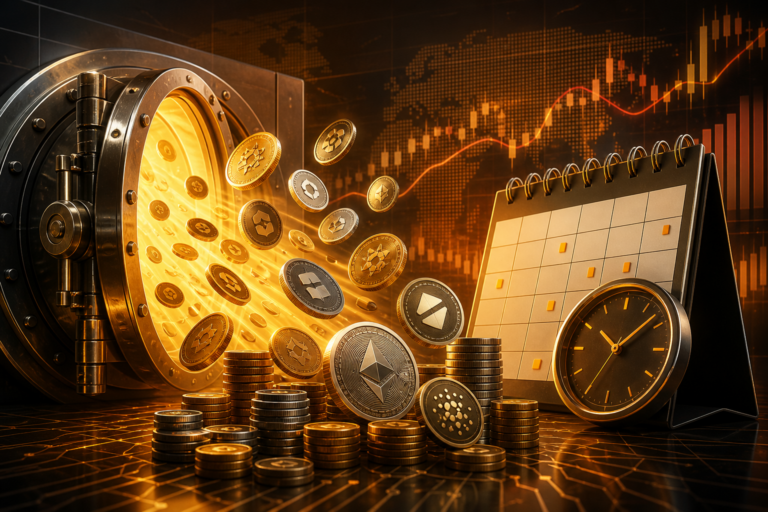 Attention: Massive Token Lock Openings Will Happen in 27 Altcoins in the New Week! Here is the Complete List Day by Day, Hour by…