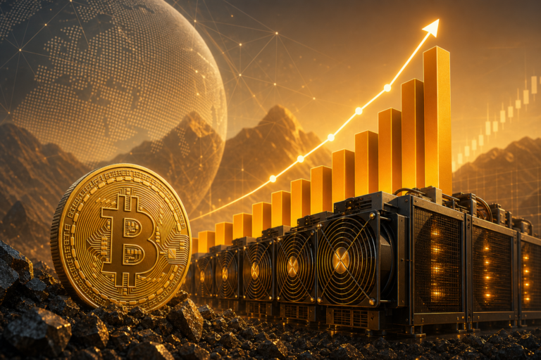 Bitcoin Mining Difficulty Hits Record High
