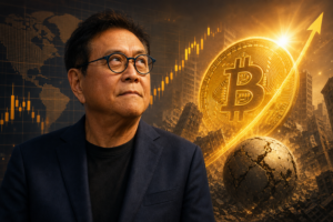Robert Kiyosaki Renews Bitcoin Buy Recommendation, Citing Wall Street Loading Up on BTC