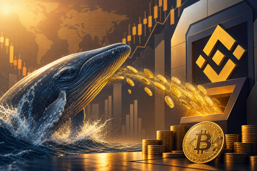 Bitcoin Whale Panic Fades: Sell Pressure On Binance Falls Off A Cliff