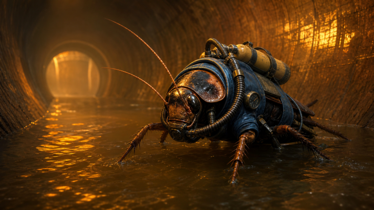 Cyborg Cockroach Crypto Investment: Underwater Frontier