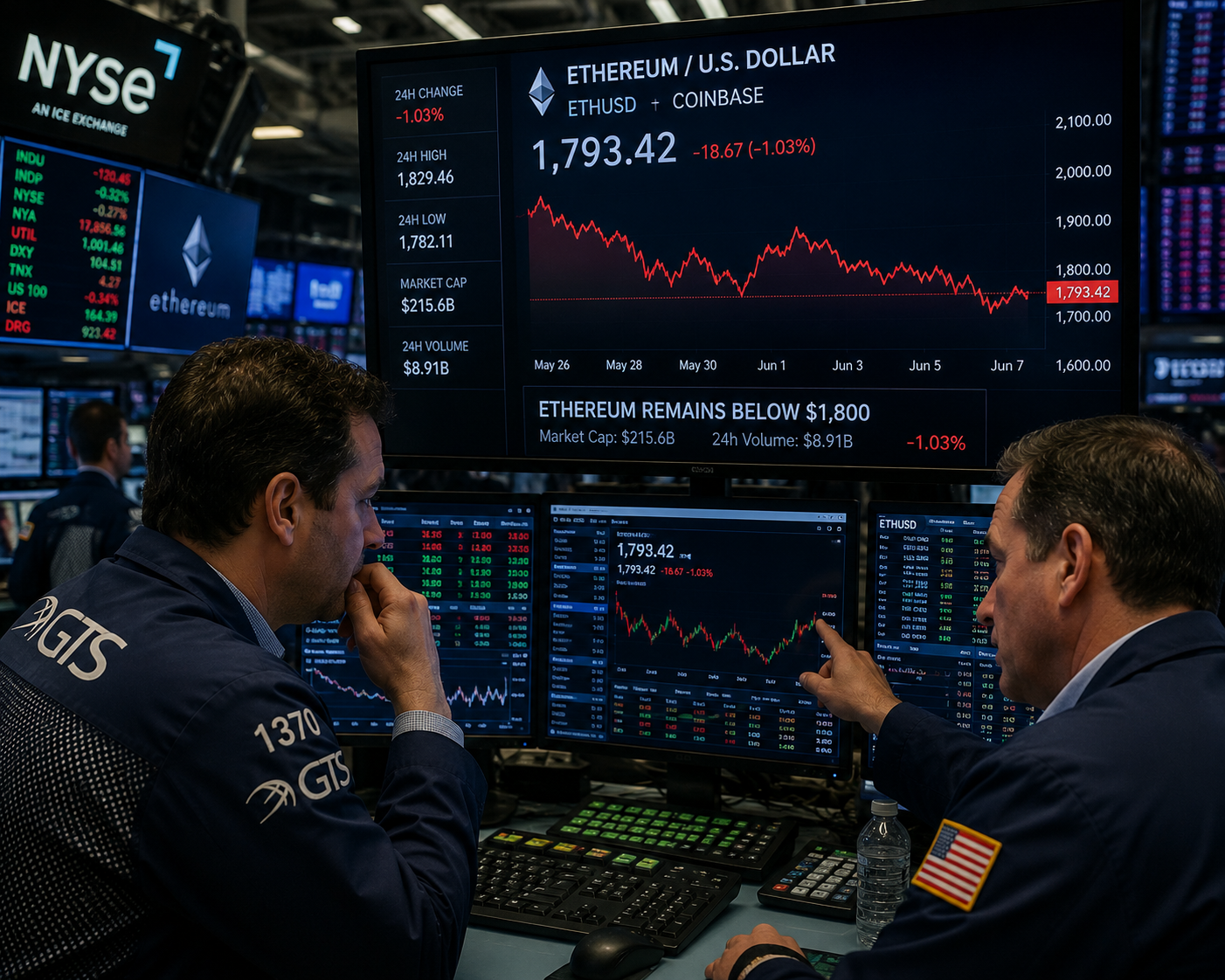 Ethereum's 10% Rebound: Can ETH Break $1,800?