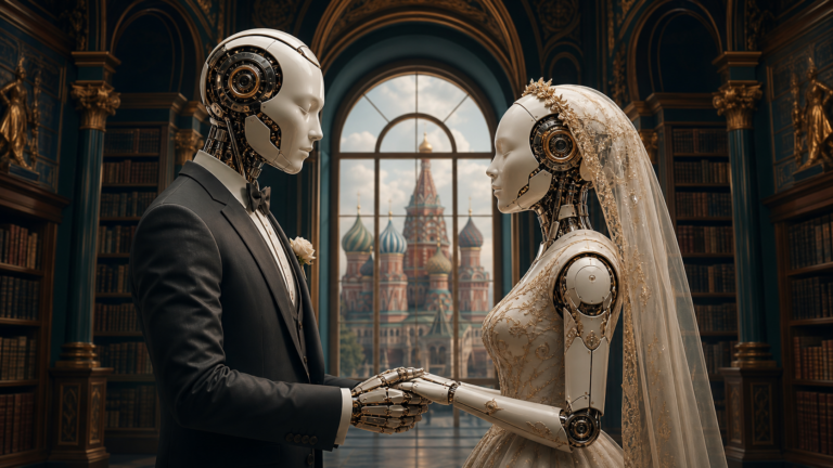 Robot Wedding in Moscow: The Future of Nuptials?
