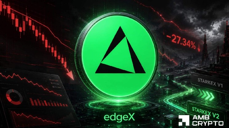 edgeX Post-TGE Crash: Can EDGE Bulls Defend $0.2950?