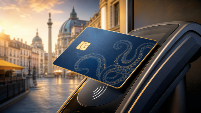Kraken Launches Debit Card for UK & Europe Users!
