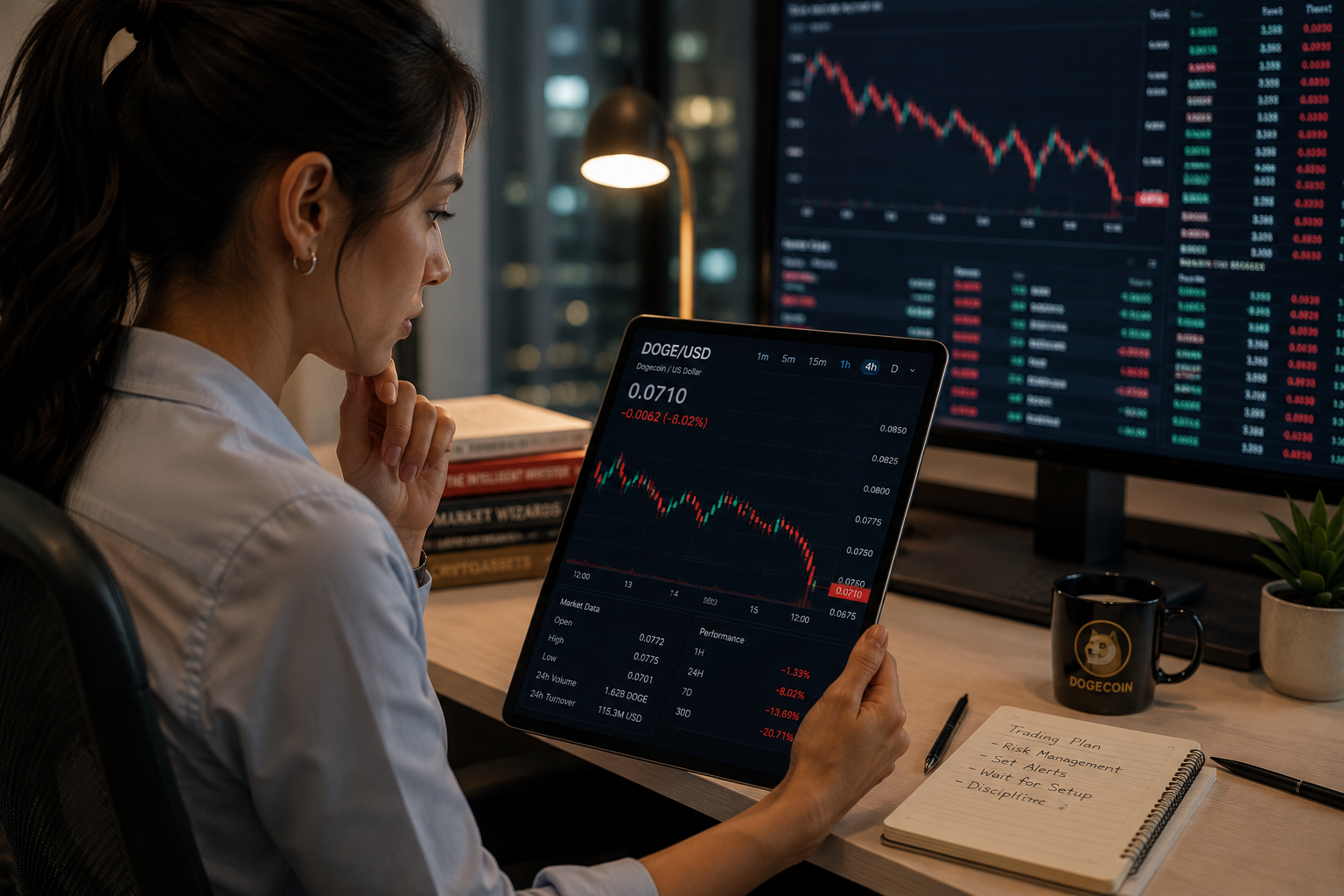 Dogecoin Nears Yearly Low: Brutal Drop Below $0.069?