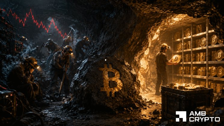 Bitcoin Miner Reserves Up 1% Amid Pressure – Why?