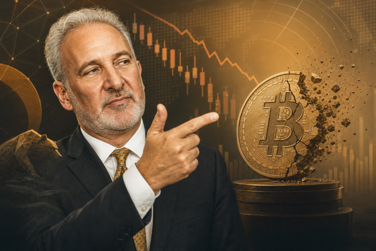 Peter Schiff Takes Jab at Bitcoin’s Lack of Utility