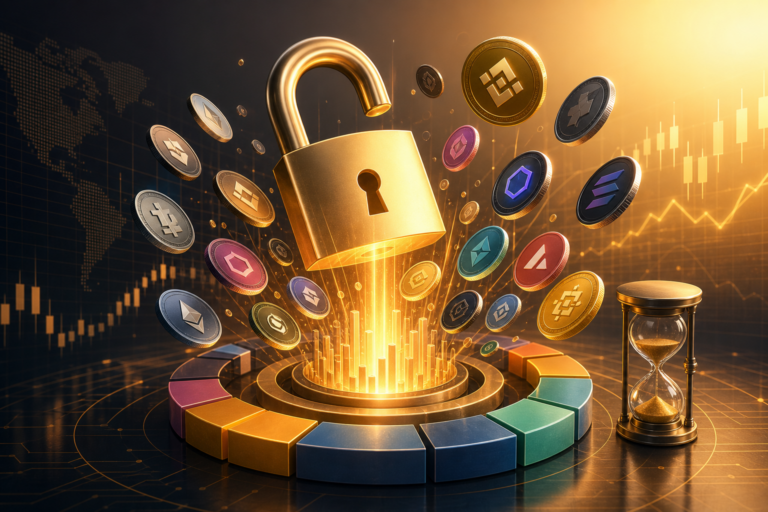 Watch Out: 18 Altcoins Have Massive Token Unlocks in the New Week – Here’s the Day-by-Day, Hour-by-Hour List