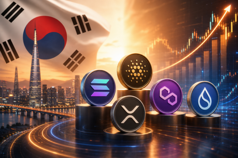 South Korea Experiences Unusual Trading Volume Spikes in 5 Altcoins