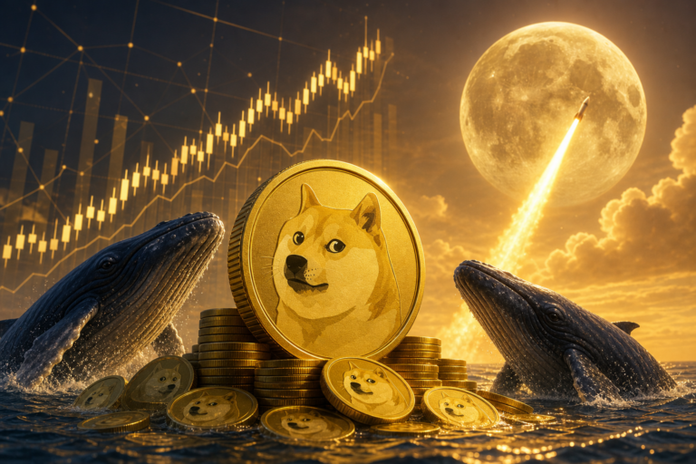 100,000,000 DOGE Just Acquired by Whales: Dogecoin to Moon?