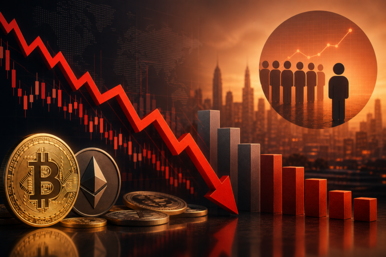 Crypto and Stock Prices Tumble on Friday As New Labor Report Reveals a Rising Unemployment Rate in the US