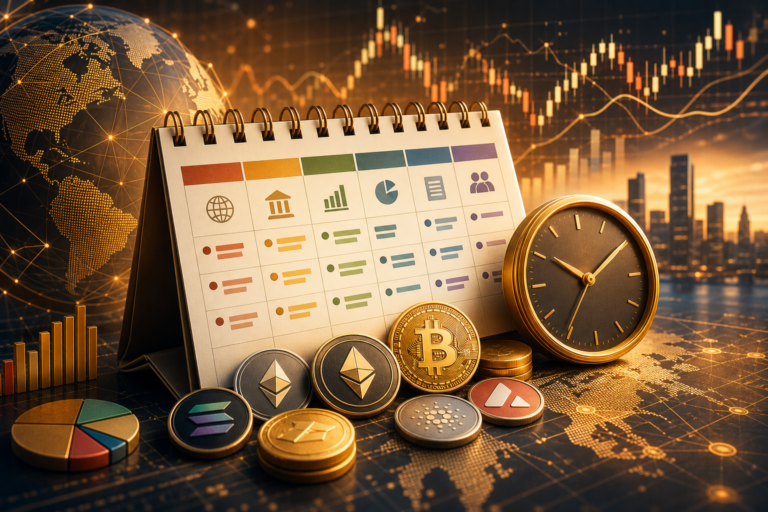 Watch Out: There Are Many Economic Developments and Altcoin Events in the New Week! Here is the Day by Day, Hour by Hour List