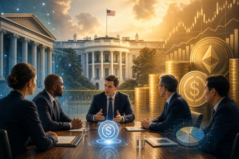 White House Convenes Crypto Leaders, Banks, Policymakers for Market Structure Talks