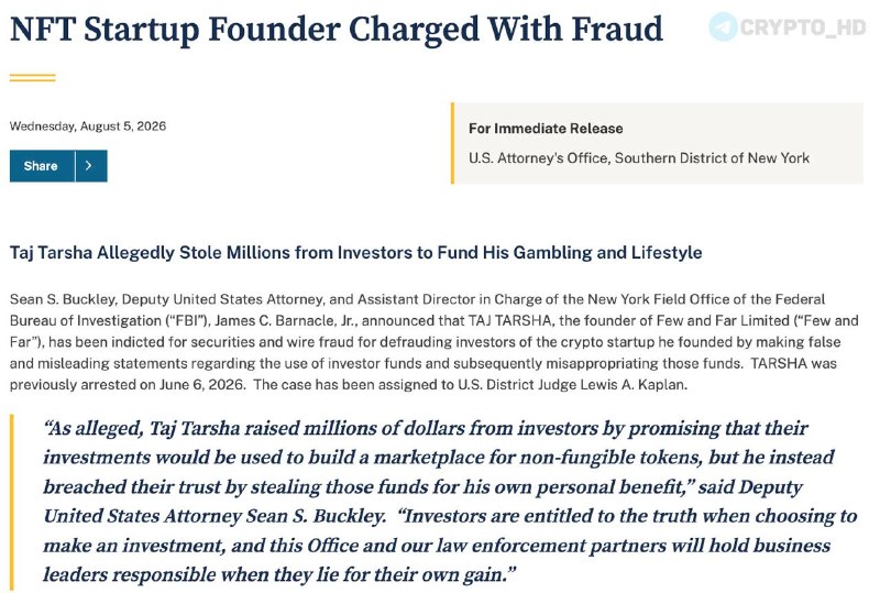 NFT Founder Investor Fraud: Protect Your Investments!